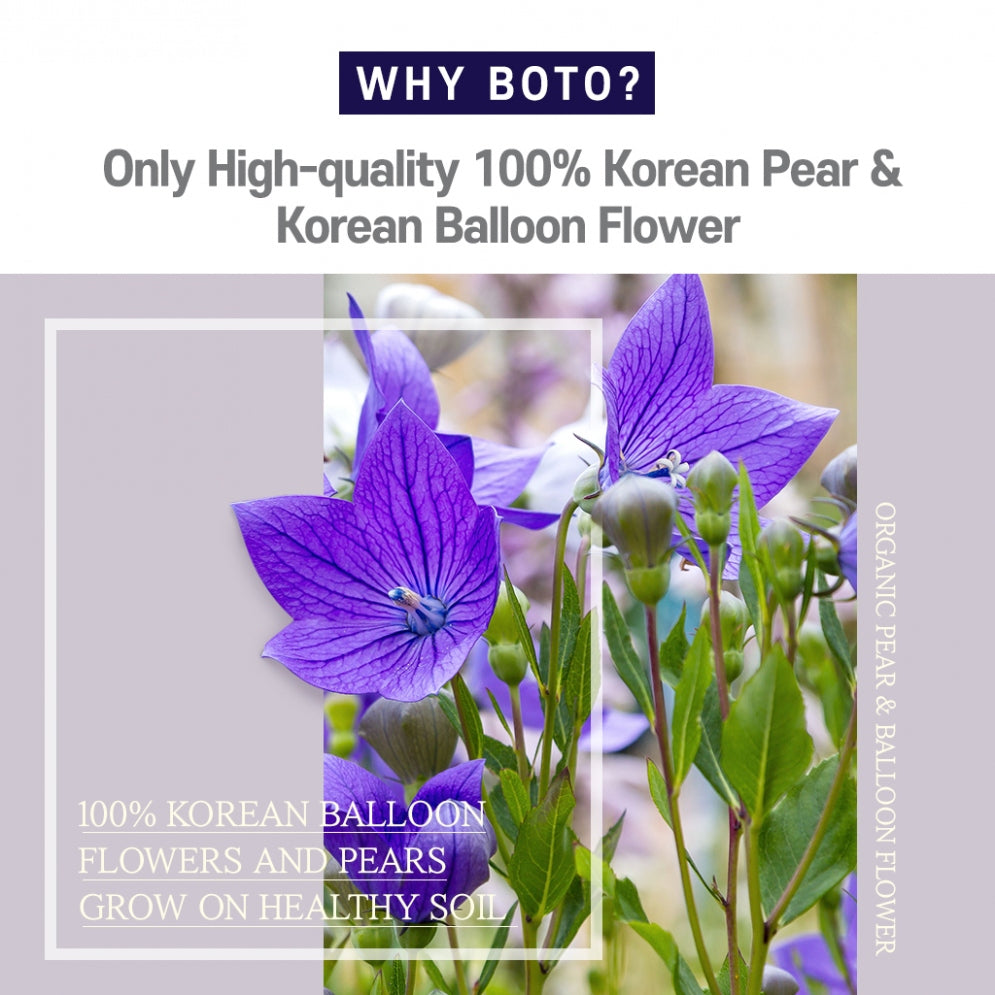 BOTO Pear & Balloon Flower Extract Sticks (10 ml × 30)