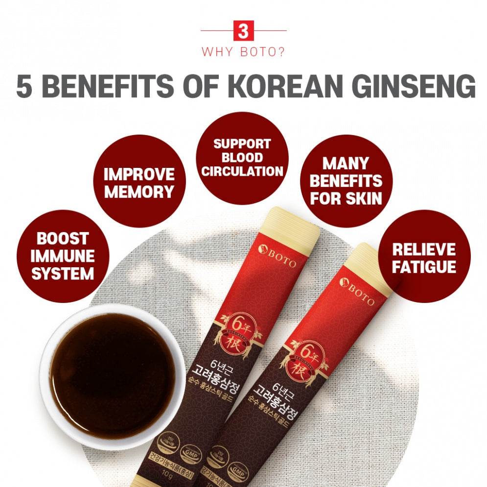 BOTO Korean Red Ginseng Extract