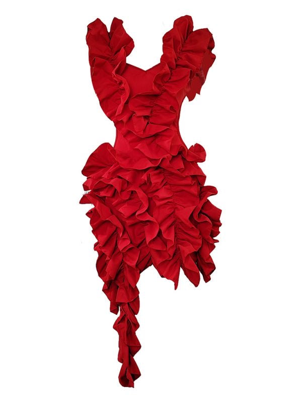 Rika Ruffle Dress