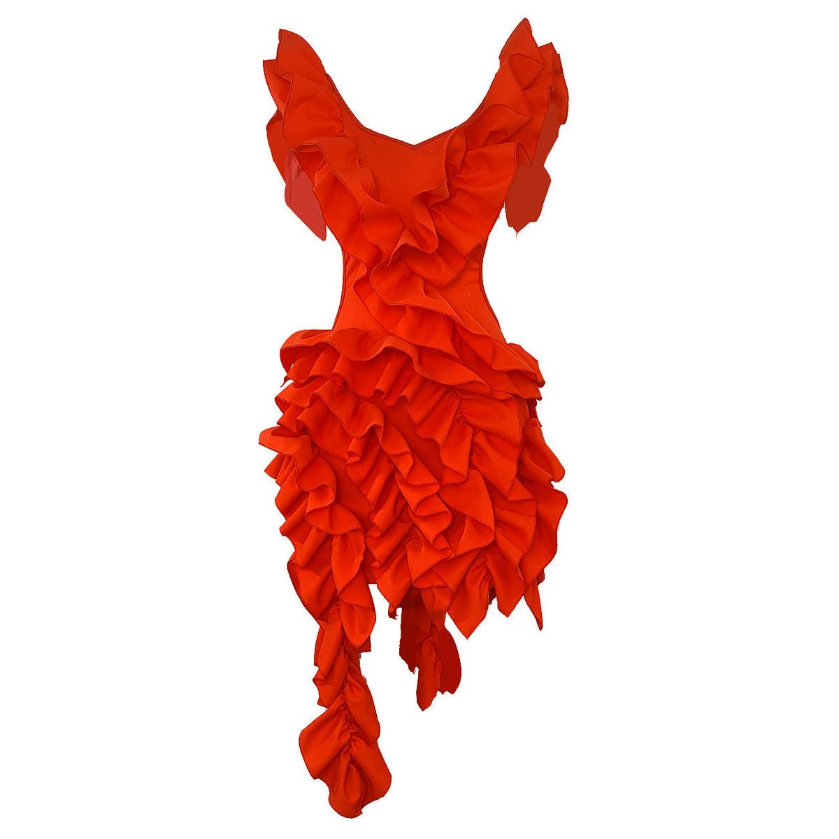 Rika Ruffle Dress