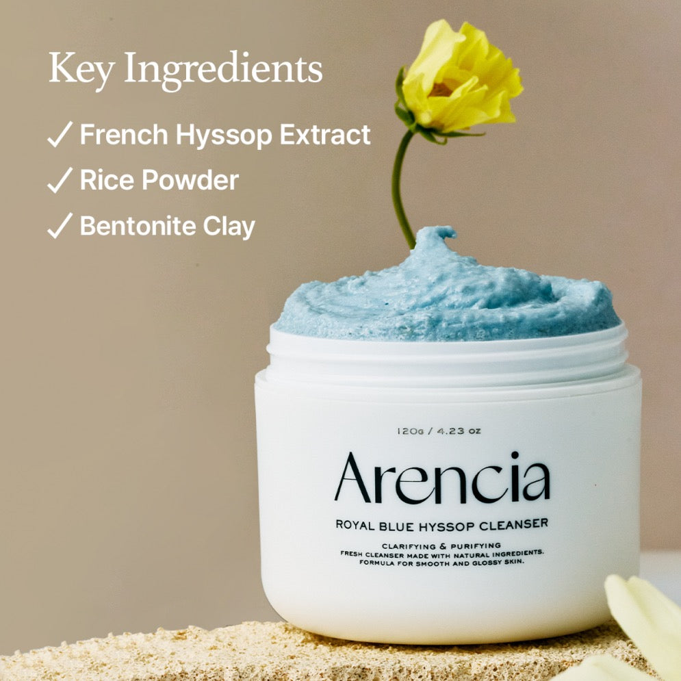 Arencia Blue Hyssop Cleanser 120g