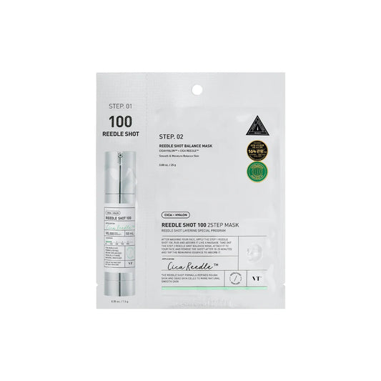 VT Cosmetics Reedle Shot 100 2-Step Mask (1ea)