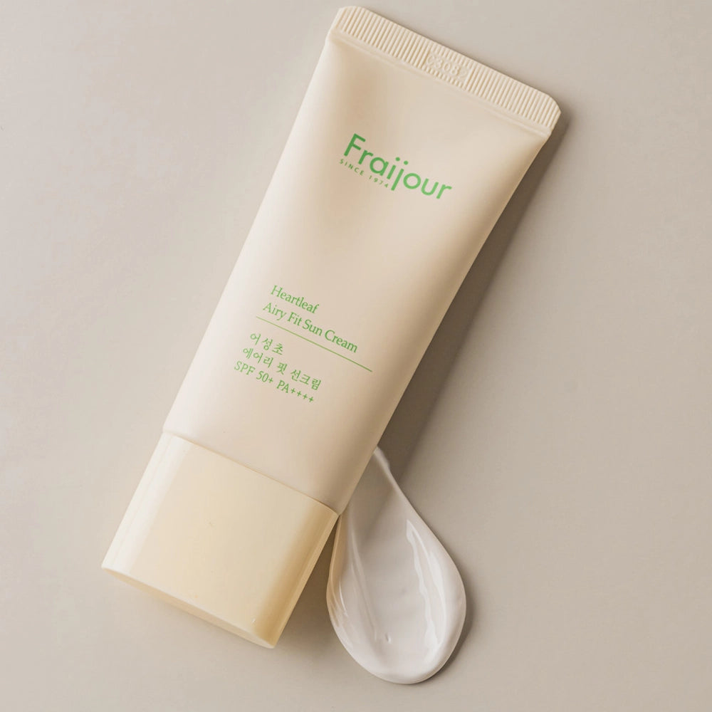 FRAIJOUR- Heartleaf Airy Fit Sun Cream SPF 50+ PA ++++