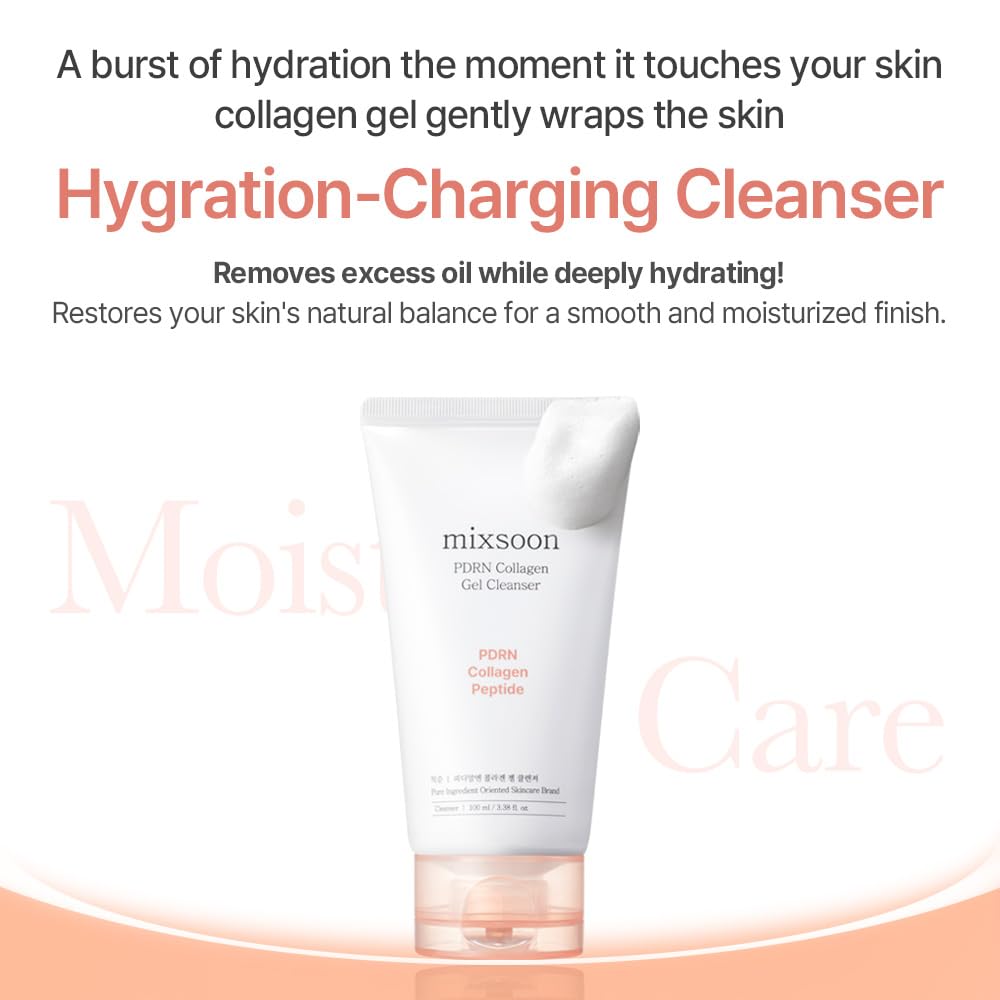 Mixsoon  PDRN Collagen Gel Cleanser 100ml