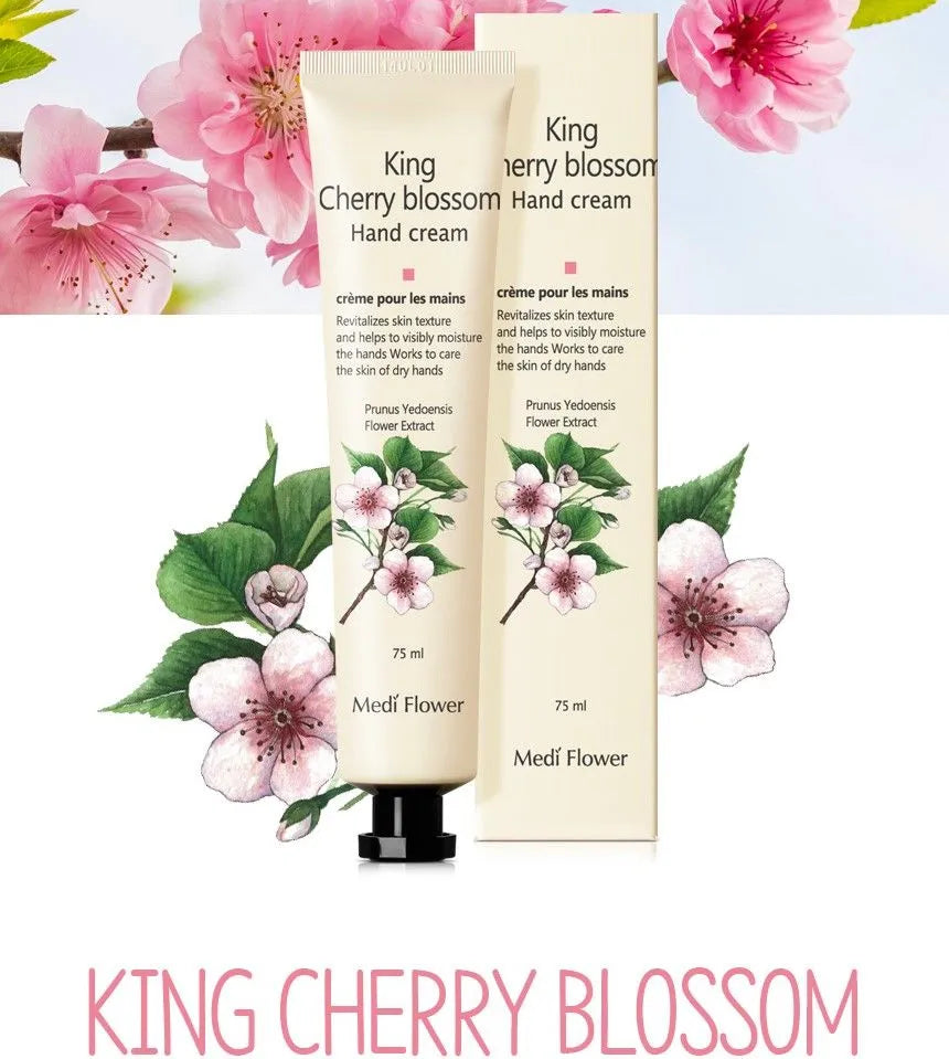 MediFlower Bonita Garden Hand Cream - King Cherry Blossom